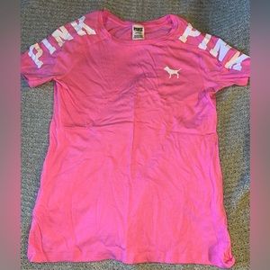 PINK - Pink Short Sleeve Tee